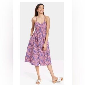 Universal Thread midi tie back dress